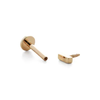 Monica Vinader 9K Gold Stud Earrings Women's Gold