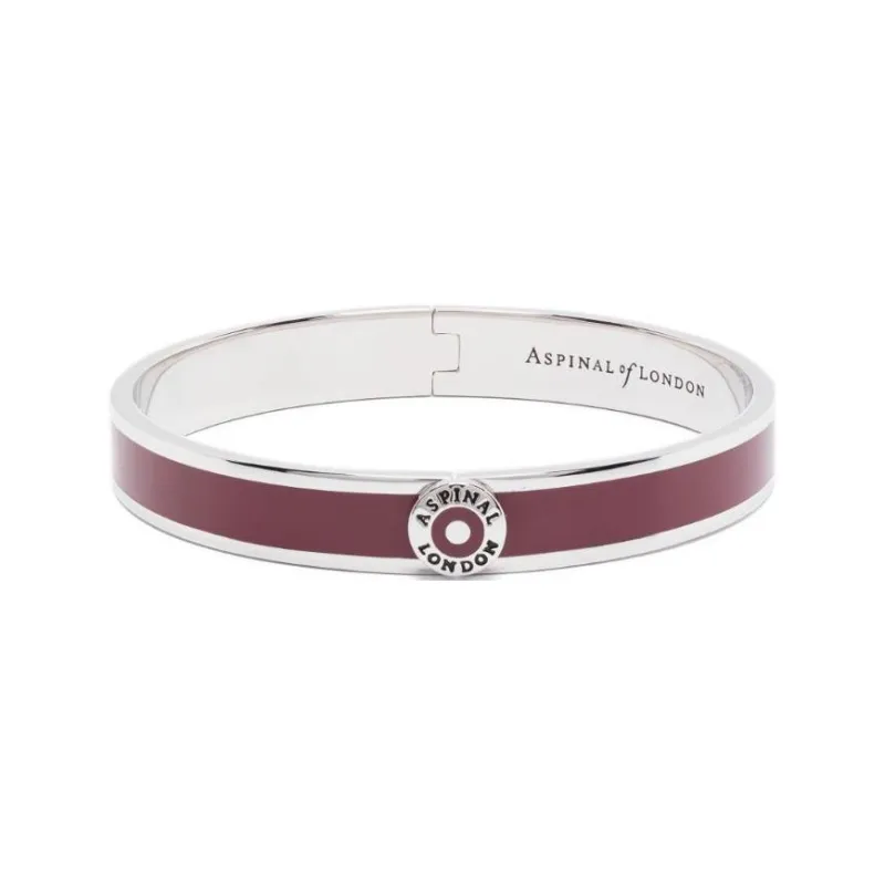Aspinal Of London Enamel Bangle Bracelet-0