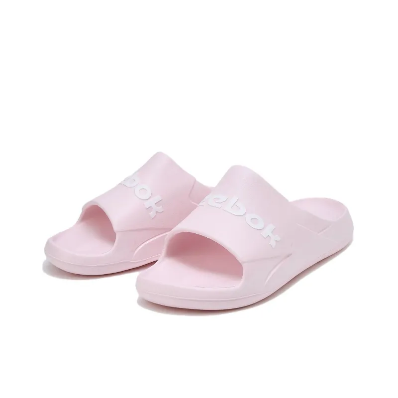 Reebok Clean Slides Collection Slip Resistant Abrasion Resistant Slide Slippers Men's Pink-2