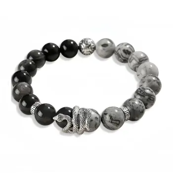 Tsukiran Obsidian Bracelets Unisex