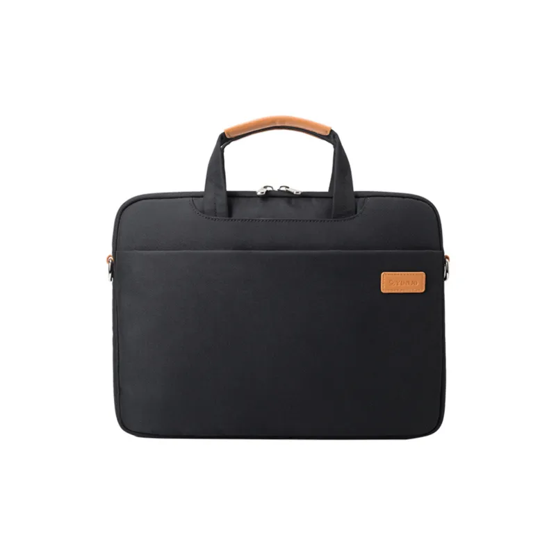 Enoch Nylon Laptop Bag Regular Unisex Pink/Gray/Light Purple/Black-4
