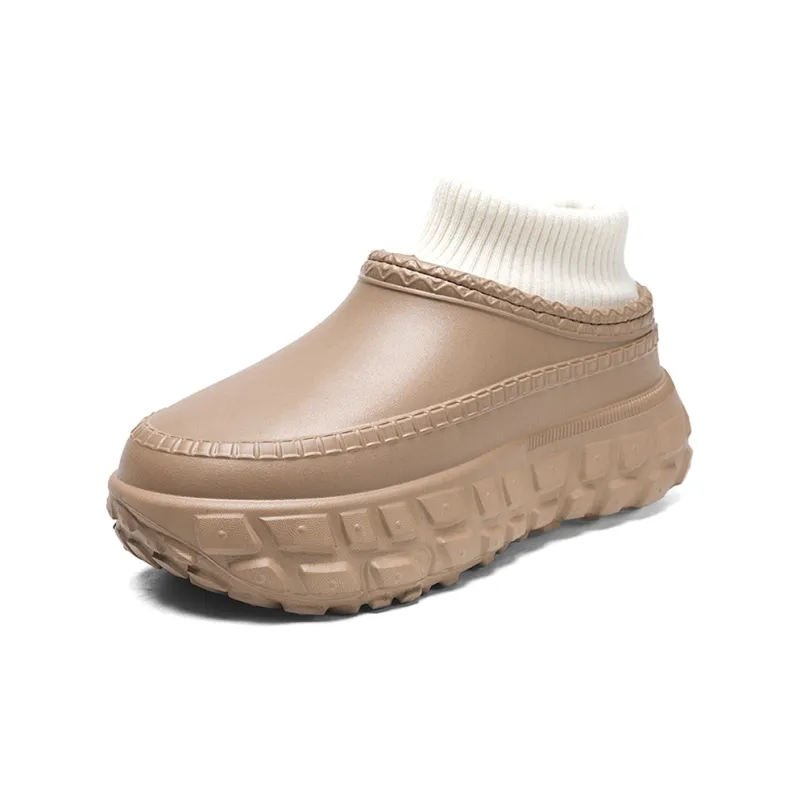 Darcy Sen Cotton Slippers Khaki Black Brown-1