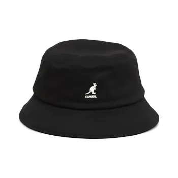 KANGOL Washed Bucket Hat Black