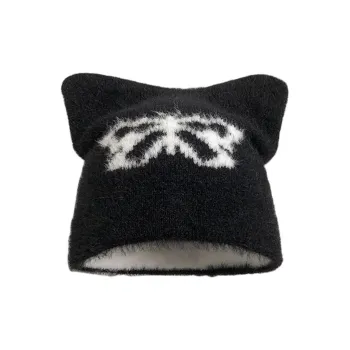 Yamaichi Maru Mink Fur Beanies Unisex