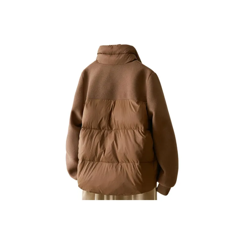 IHIMI Puffer Jacket Women's Cocoa Brown-2
