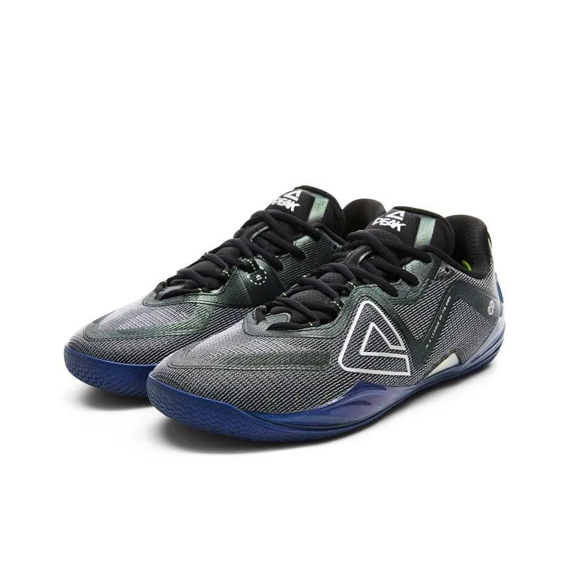 PEAK Wushuang Basketball Shoes Men Low Top Black-2