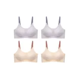 4 Pack (2 Oxygen Blue+2 Milk White)