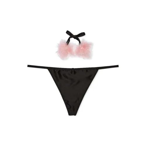 Victoria's Secret 24 Big Show Collection DREAM ANGELS Underpants Women's 1 Pack Black