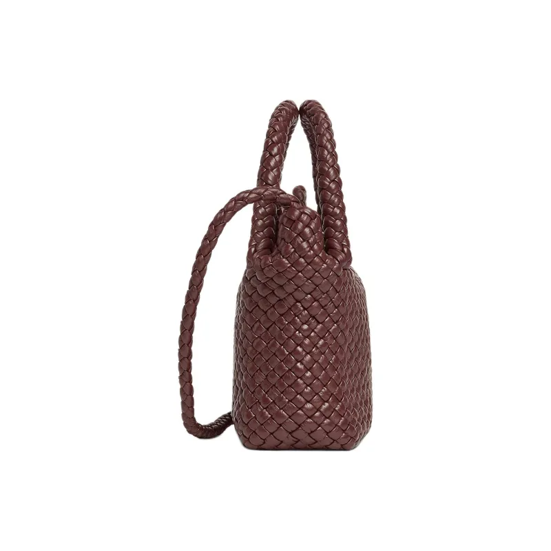 Bottega Veneta Sheepskin Shoulder Bag, Crossbody Bag, Handbag Trumpets Women's Madder Brown-1