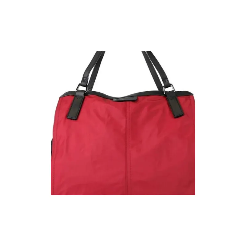 Burberry Buckleleigh Tote Bag Small Red-3