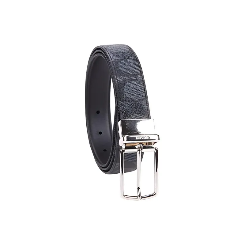 COACH Leather Belts Men-3