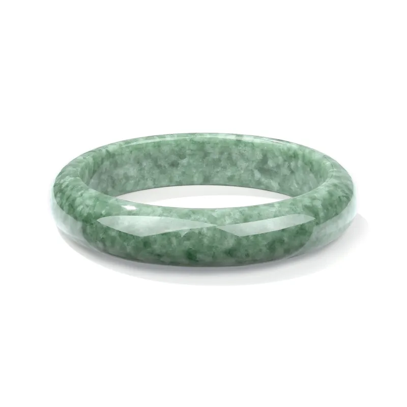 Emerald Bean Type Jadeite Bangles Women's-1