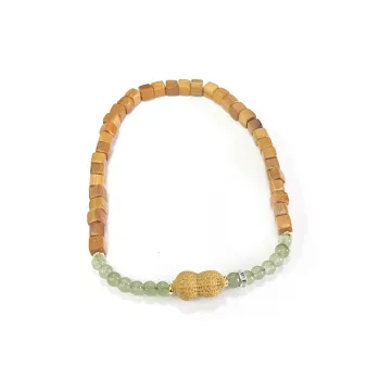 Jinghua Record Barbie Sandalwood Bracelets Unisex
