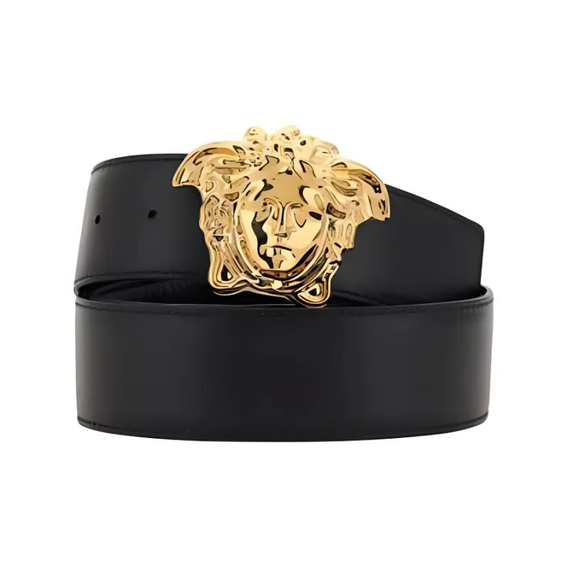 VERSACE Medusa Head Buckled Belt-1