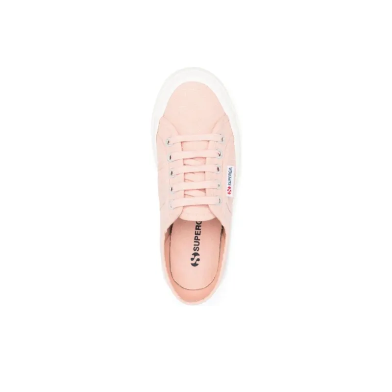 SUPERGA Abrasion Resistant Low Top Canvas Shoes Women's Pink-3