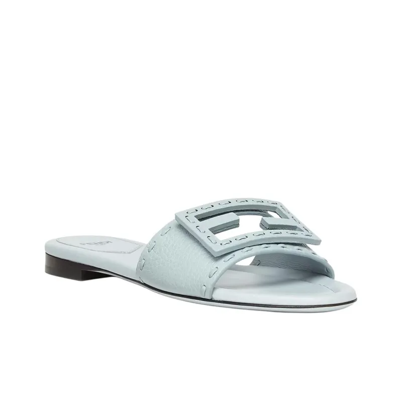FENDI Baguette Ff Slip On Slides Women's-2