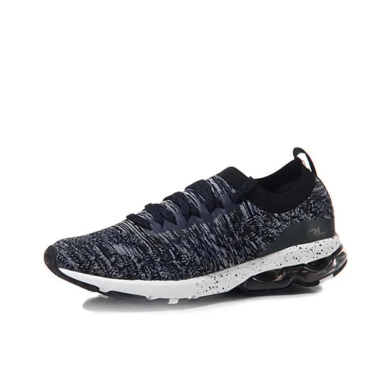 LiNing Half Air Cushion Running Shoes Women's Black Gray-2