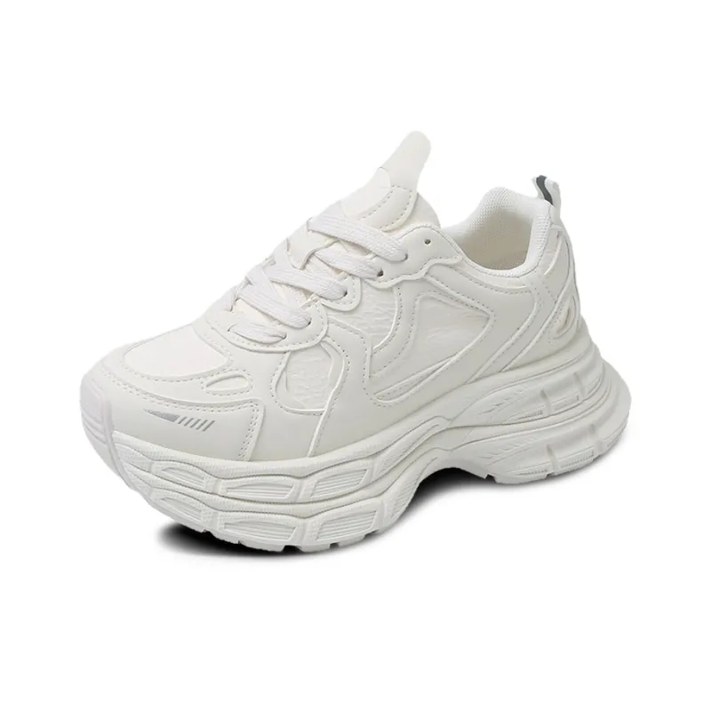 N6N8 Cushioning Lightweight Height Increasing Low-Top Chunky Sneakers Women's-5