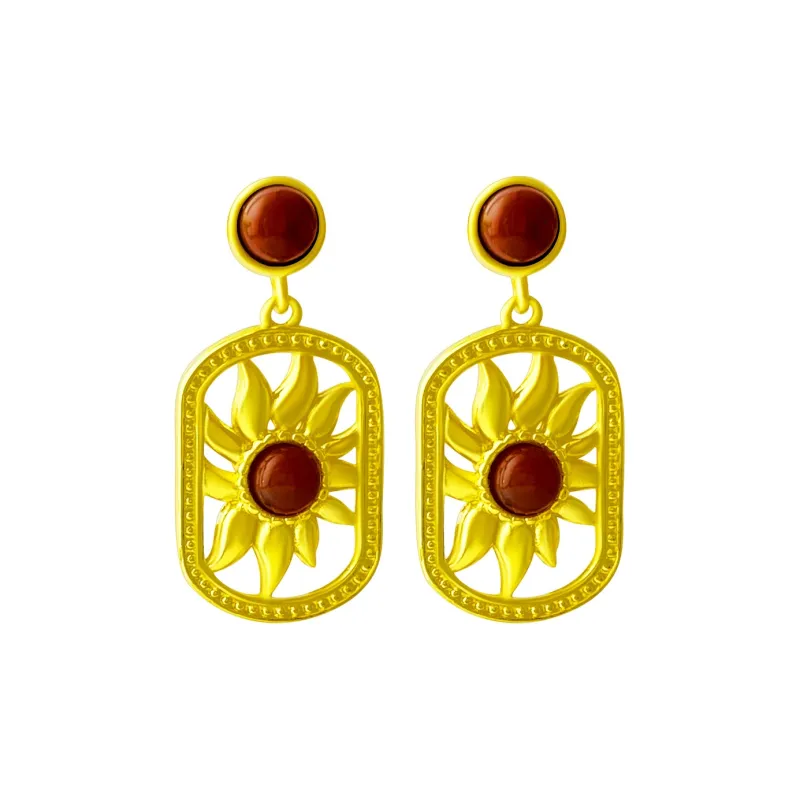 Love S925 Silver Earrings Women's-0