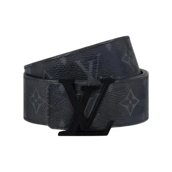 LOUIS VUITTON Lv Initiales 40mm Matte Black Belt