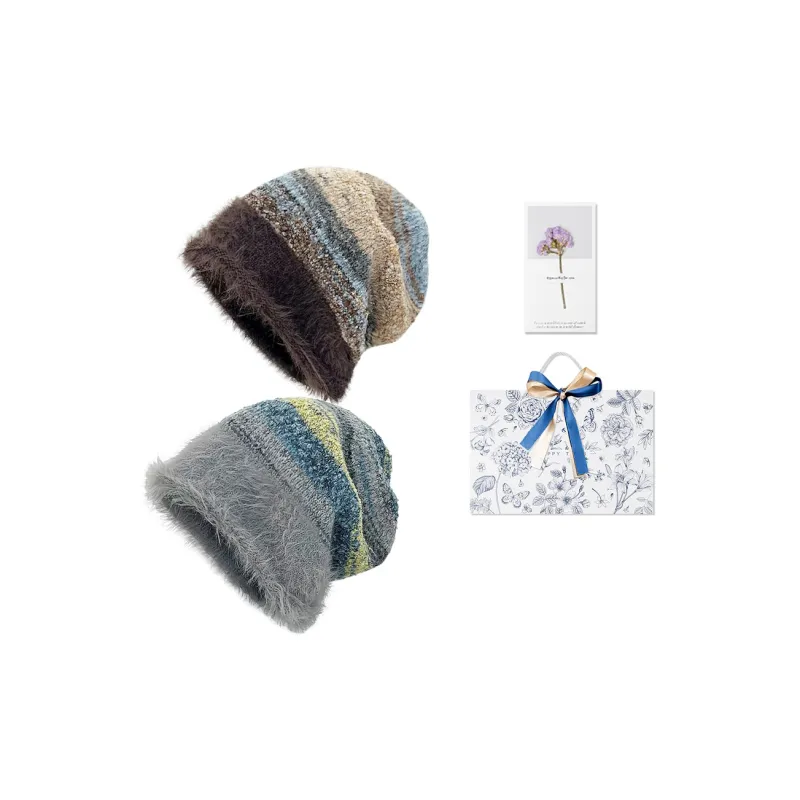 BAIJUAN Polyester Beanies Unisex-12