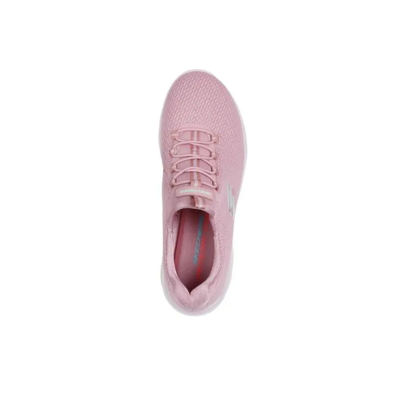 Skechers Anti Slip And Wear Resistant Breathable Low Top Casual Shoes Women's Pink-3