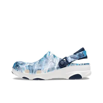 Crocs Classic All Terrain Mossy Oak Clogs 'Blue White' Women's