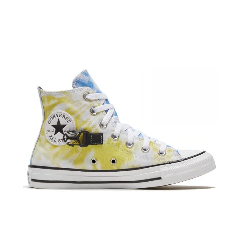 Converse Women's Chuck Taylor All Star Buckle Up High 'Rainbow Tie Dye' Women's-1