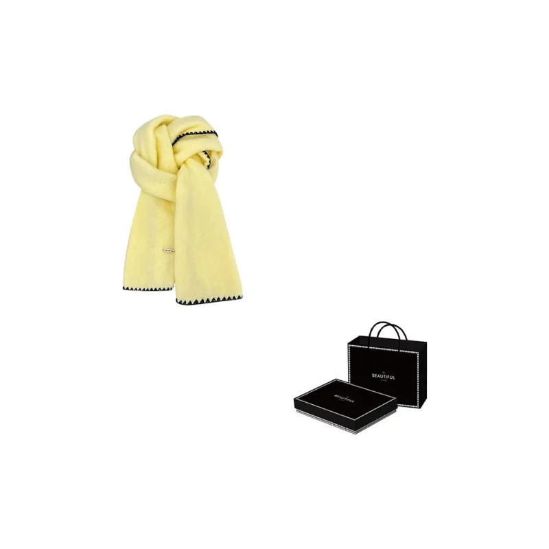Lanza Knit Scarves Unisex-31