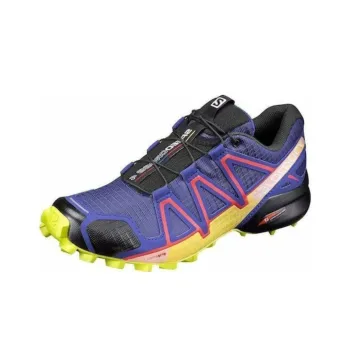 SALOMON Speedcross 4 Anti Slip Wear Resistant Low Top Running Shoes Women's Purple