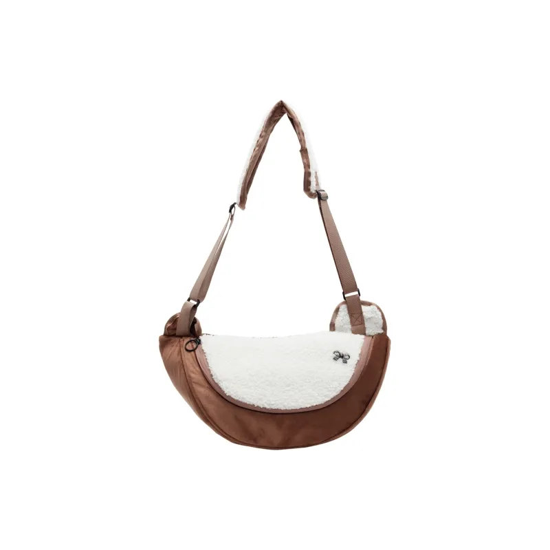 SUN ERATH&U Plush Cloth Shoulder Bag Regular Women's Multicolor-4