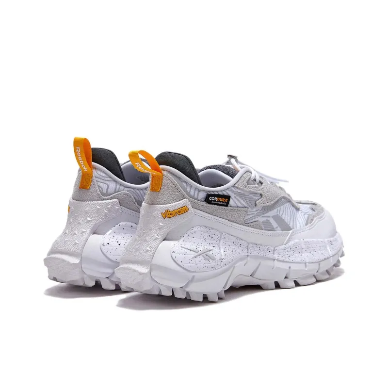 Reebok Wear resistant And Lightweight Low Top Casual Running Shoes Men's Gray-3