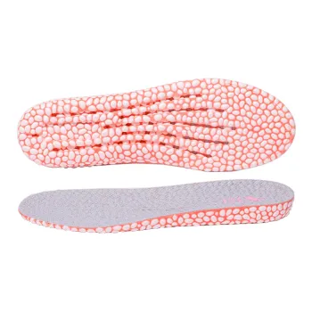 361° Etpu+Knitted Fabric Insoles Unisex Green Base With Light Gray Fabric