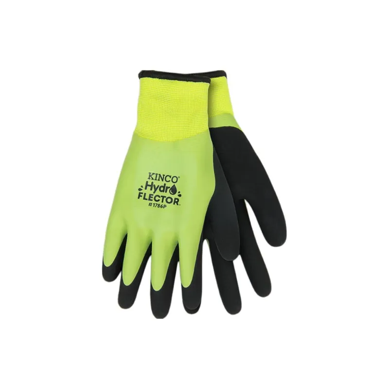 KINCO Latex Gloves Unisex Green-0