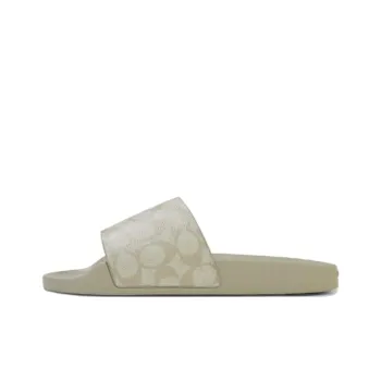 COACH Slide Slippers Women's Green