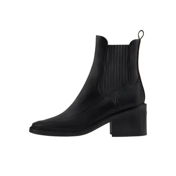 LOUIS VUITTON Jazz Chelsea Short Chelsea Boots 6cm Women's Black