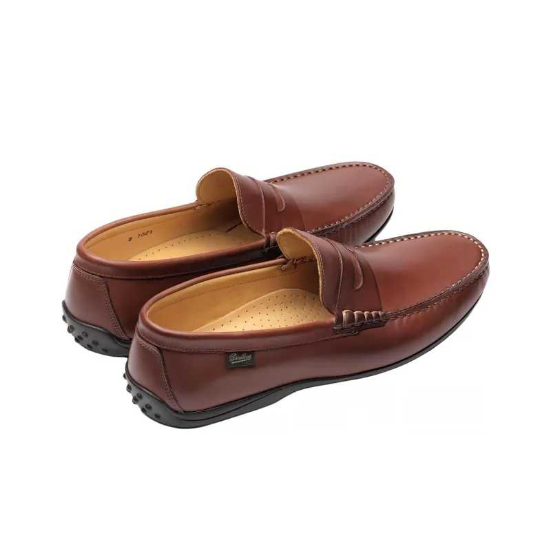 Paraboot Piquot Beanie Shoes Men's Dark Brown-3