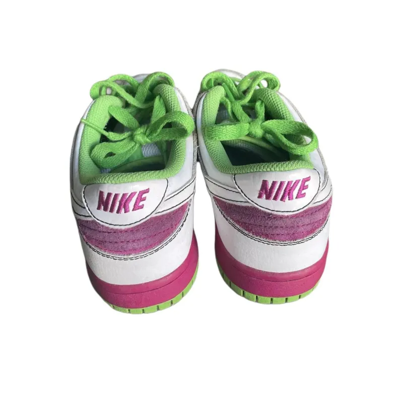Nike Dunk Low 6.0 Rave Pink/White Mean Green Women's-4