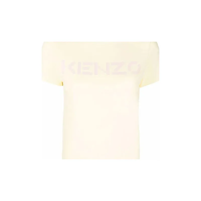 KENZO T-Shirts Women's Yellow-4