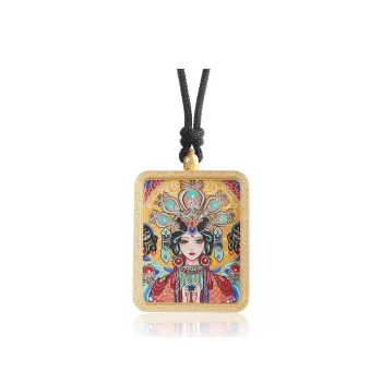 Murmur Copper Alloy Necklaces Unisex