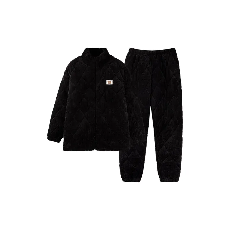 XIAFENYAN Pajama Gift Boxes Men's Black-0