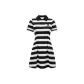 H12 Contrast Black White Stripes