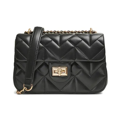 Tata Artificial Leather Crossbody Bag Trumpets Women's Black/Ecru