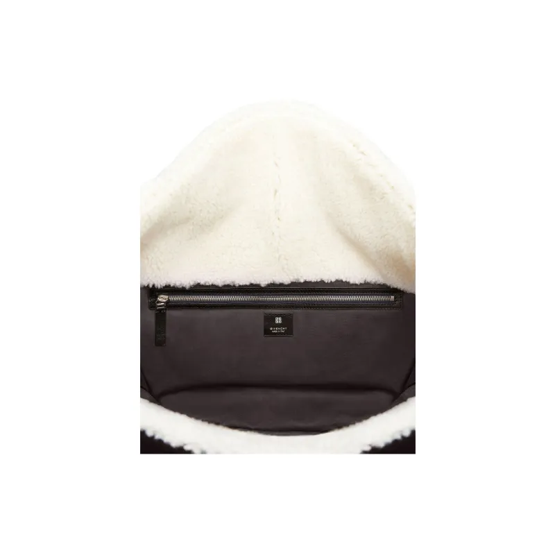 Givenchy Voyou Calfskin Shoulder Bag Tubas Men's Chocolate-3