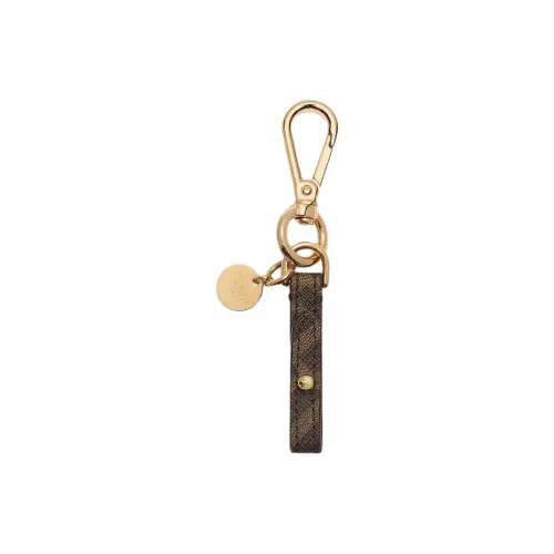 FENDI Cotton Keychains Men's Brown