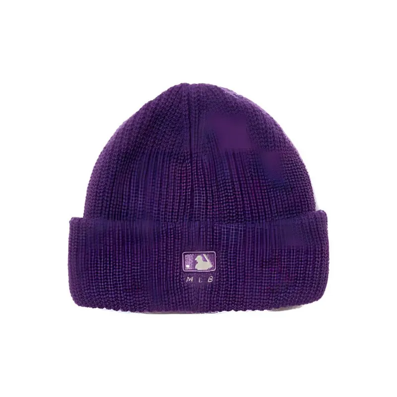 MLB Acrylic Beanies Unisex Purple-1