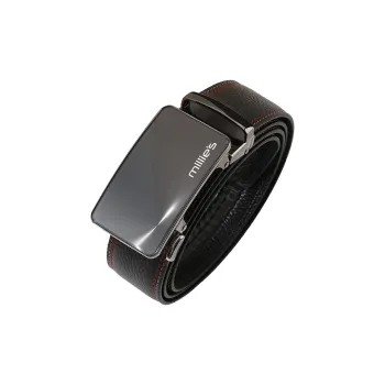 MILLIE'S Top Grain Cow Leather Leather Belts Men's Width  3.5cm