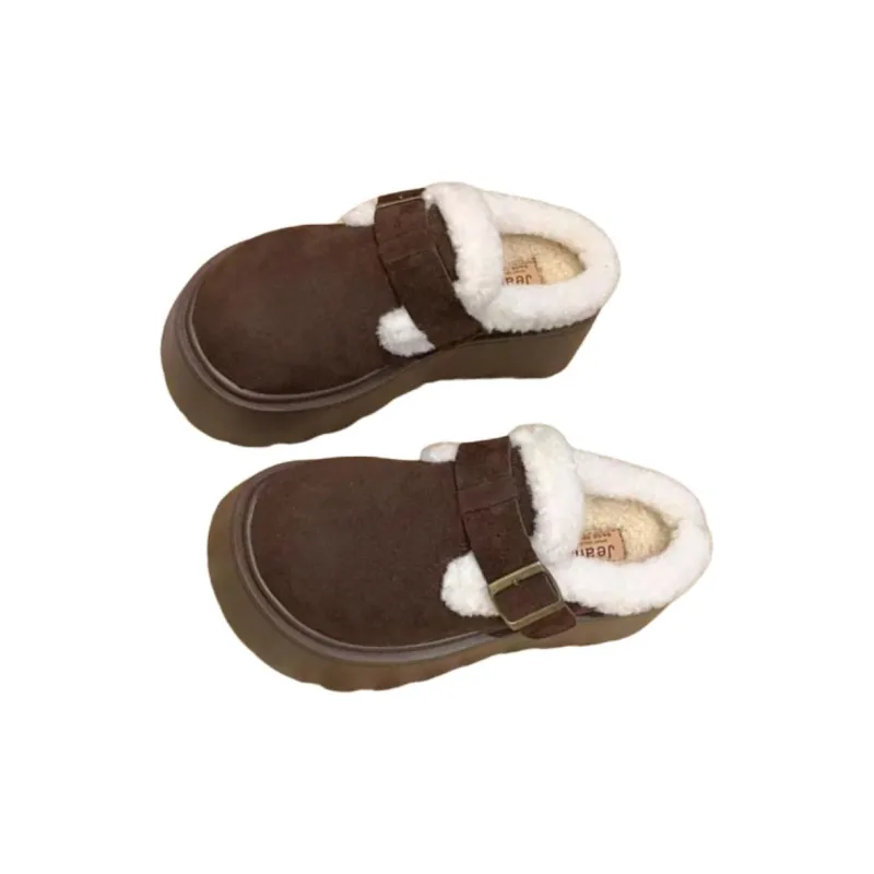 Qiao Anju Home Slippers Coffee Chestnut-0
