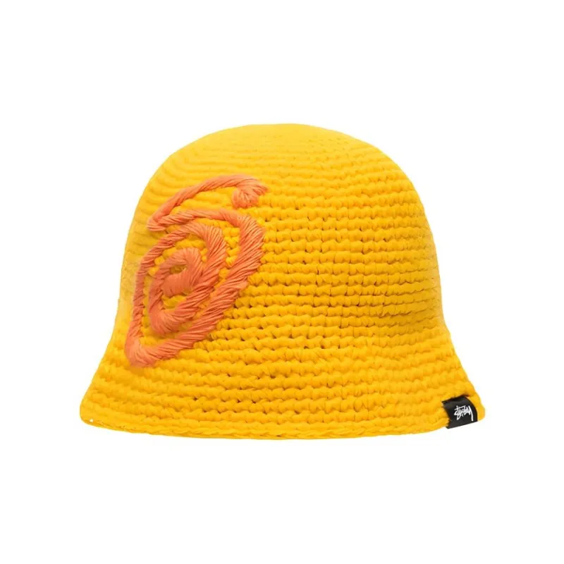 Stussy Swirly S Knit Bucket Hat-3
