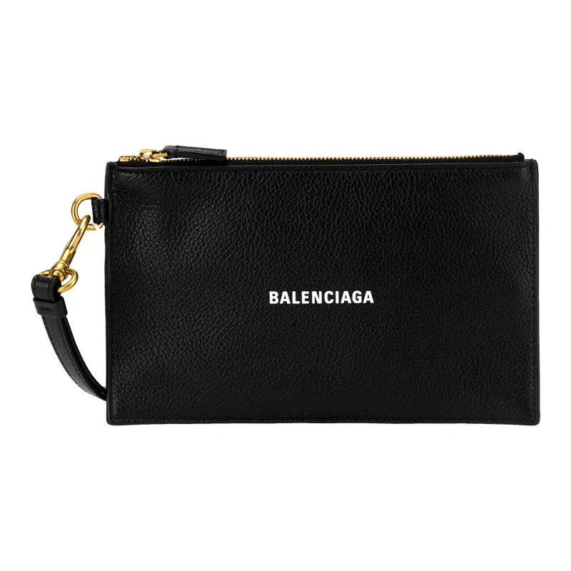Balenciaga Women's Cash Card Holder Black-1